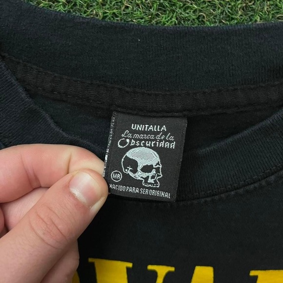 Rare Vintage Y2K Nirvana Mexican‎ Boot Long Sleeve Hits Graphic Tee Shirt - Picture 4 of 8